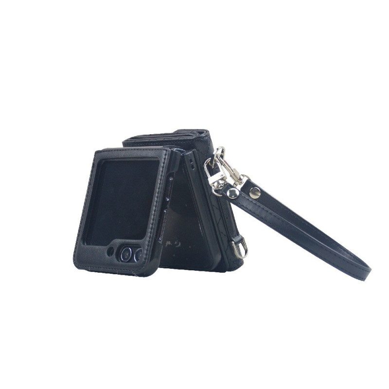 Kuori Samsung Galaxy Z Flip 7 Fe Korttikotelo Ja Hihna