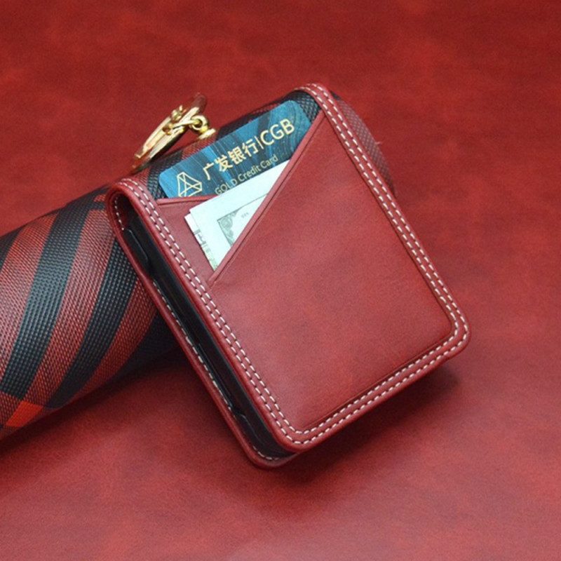 Kuori Samsung Galaxy Z Flip 7 Fe Korttikotelo Ja Metallirengas