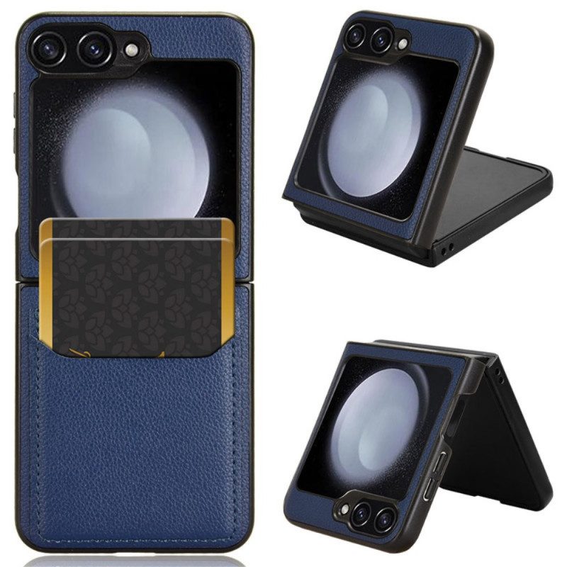 Kuori Samsung Galaxy Z Flip 7 Fe Litsitekstuurikorttikotelo