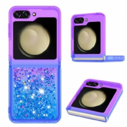 Kuori Samsung Galaxy Z Flip 7 Fe Liukuvärjätty Kimalle Suojakuori