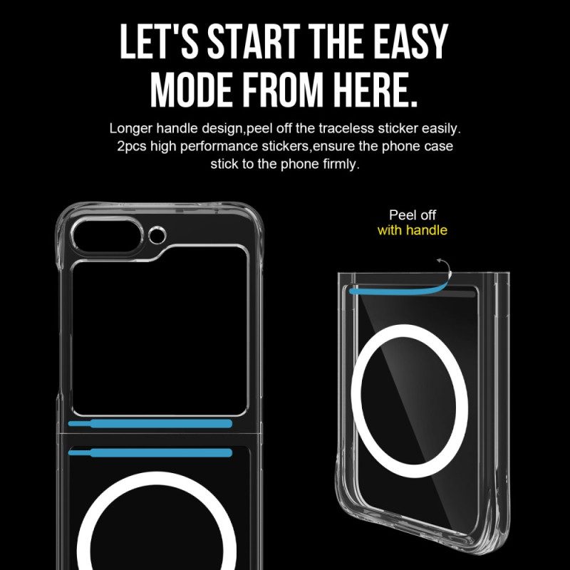 Kuori Samsung Galaxy Z Flip 7 Fe Magneettinen Kirkas Kuvio