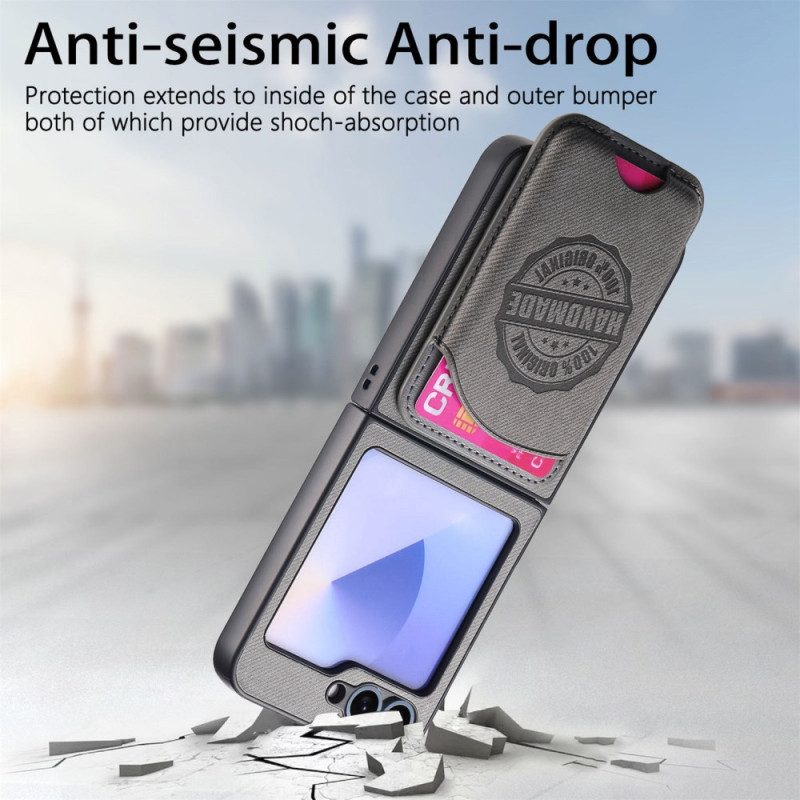 Kuori Samsung Galaxy Z Flip 7 Fe Magsafe-yhteensopiva Irrotettava Korttikotelo