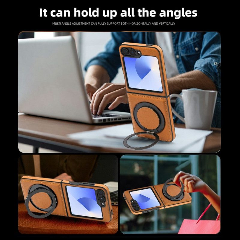 Kuori Samsung Galaxy Z Flip 7 Fe Magsafe-yhteensopiva Sormuspidike