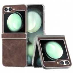 Kuori Samsung Galaxy Z Flip 7 Fe Matta Nahkakuvio Suojakuori