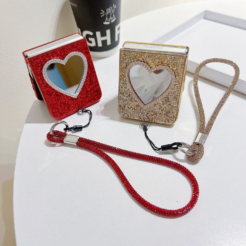 Kuori Samsung Galaxy Z Flip 7 Fe Peili Ja Hihna