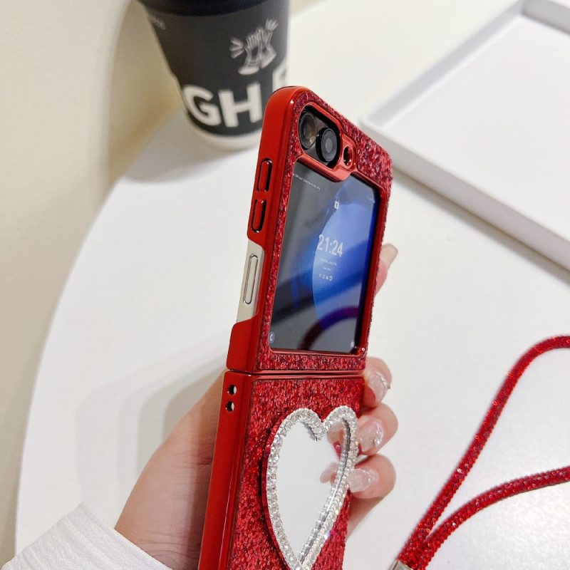 Kuori Samsung Galaxy Z Flip 7 Fe Peili Ja Hihna