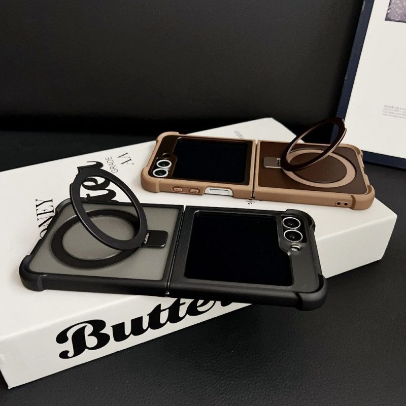 Kuori Samsung Galaxy Z Flip 7 Fe Sisäänrakennettu Magneettinen Jalusta