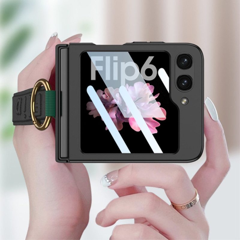 Kuori Samsung Galaxy Z Flip 7 Fe Sormuspidike Ja Gkk-hihna