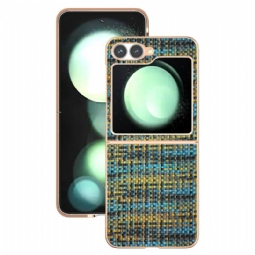 Kuori Samsung Galaxy Z Flip 7 Fe Teksturoitu Tekonahka