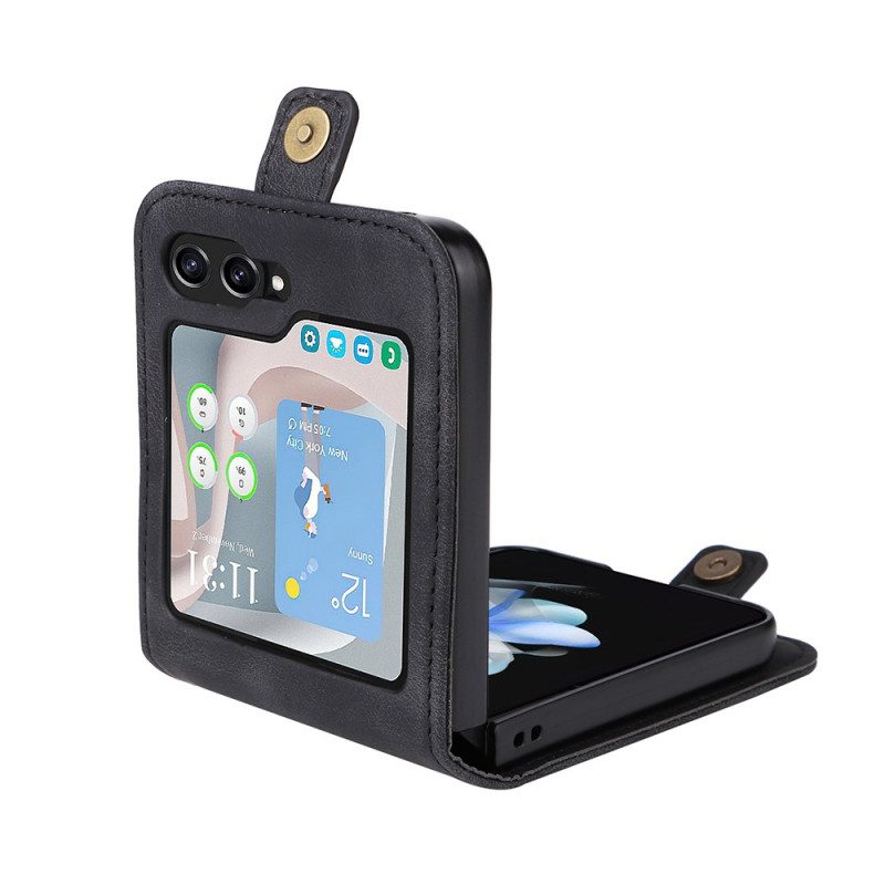 Puhelinkuoret Samsung Galaxy Z Flip 7 Fe Korttiteline Yikatu
