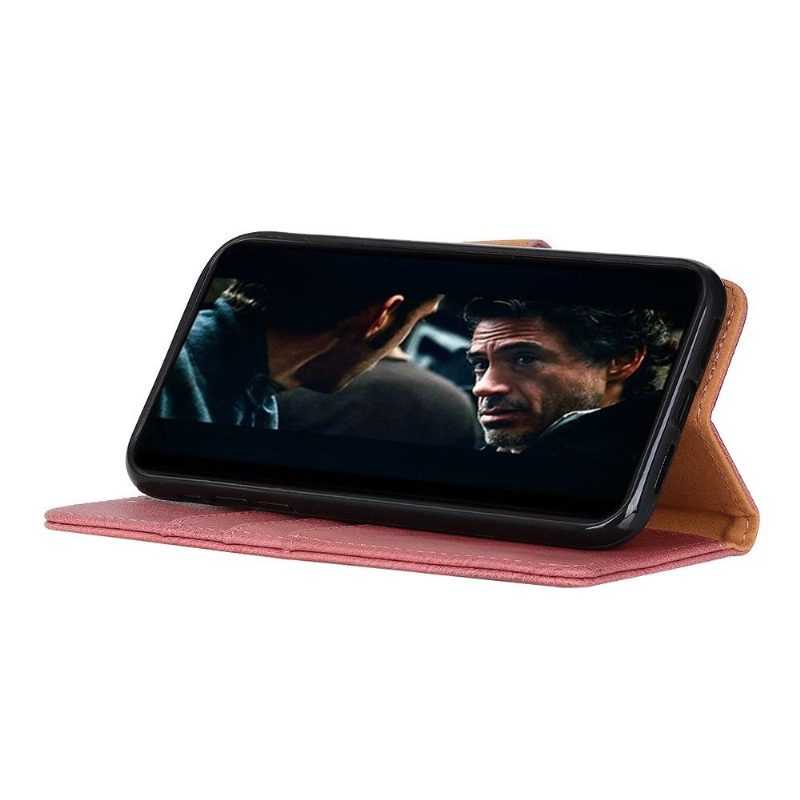 Kotelot Honor 9X Lite Khazneh Leather Effect -korttikotelo - Vaaleanpunainen