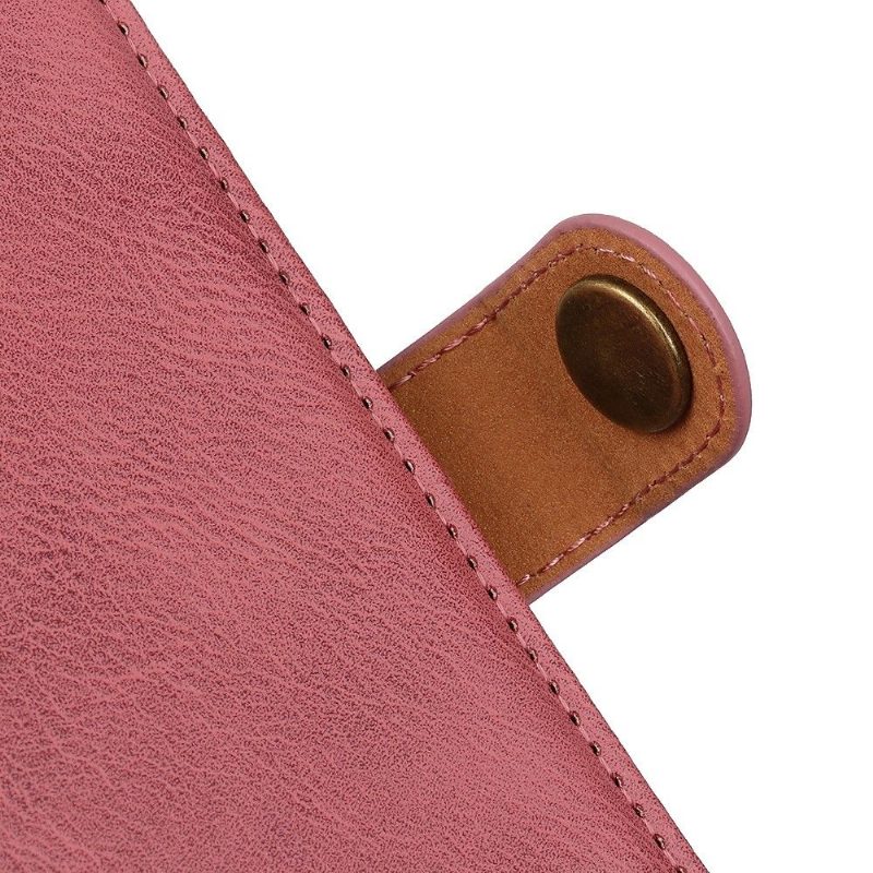 Kotelot Honor 9X Lite Khazneh Leather Effect -korttikotelo - Vaaleanpunainen