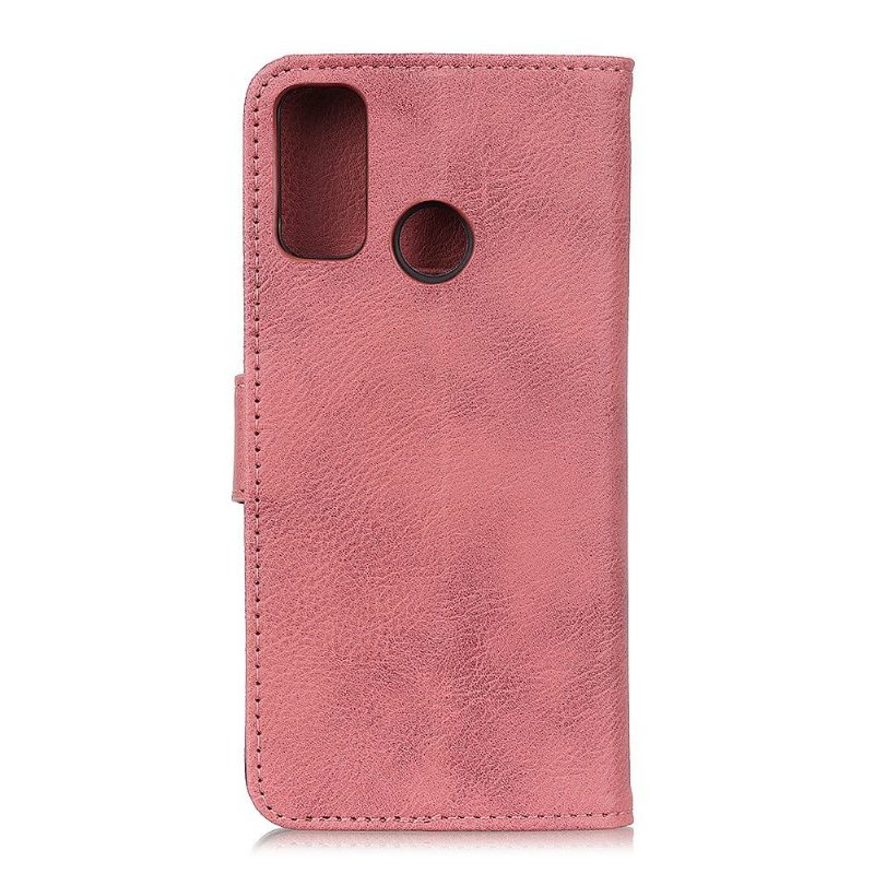 Kotelot Honor 9X Lite Khazneh Leather Effect -korttikotelo - Vaaleanpunainen
