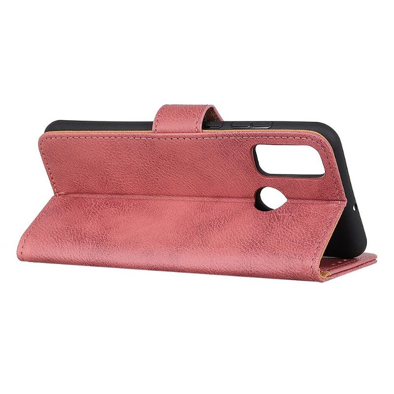 Kotelot Honor 9X Lite Khazneh Leather Effect -korttikotelo - Vaaleanpunainen