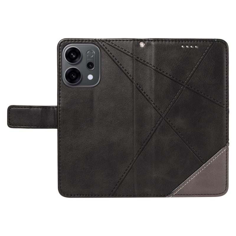 Kotelot Oppo Reno 14f 5g Kaksiväriset Viivat