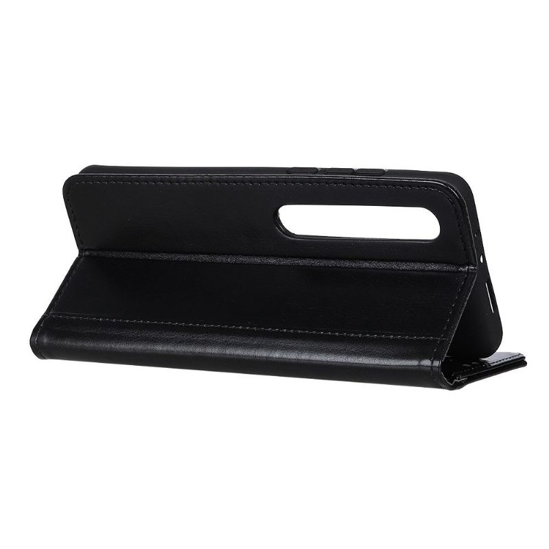 Flip Case Xiaomi Mi 10 / 10 Pro Hemming Nastallinen Nahkatyyli