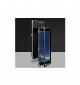 Kuori Samsung Galaxy S8 Plus Alkuperäinen Magneettinen Irrotettava Takakarkaistu Lasi