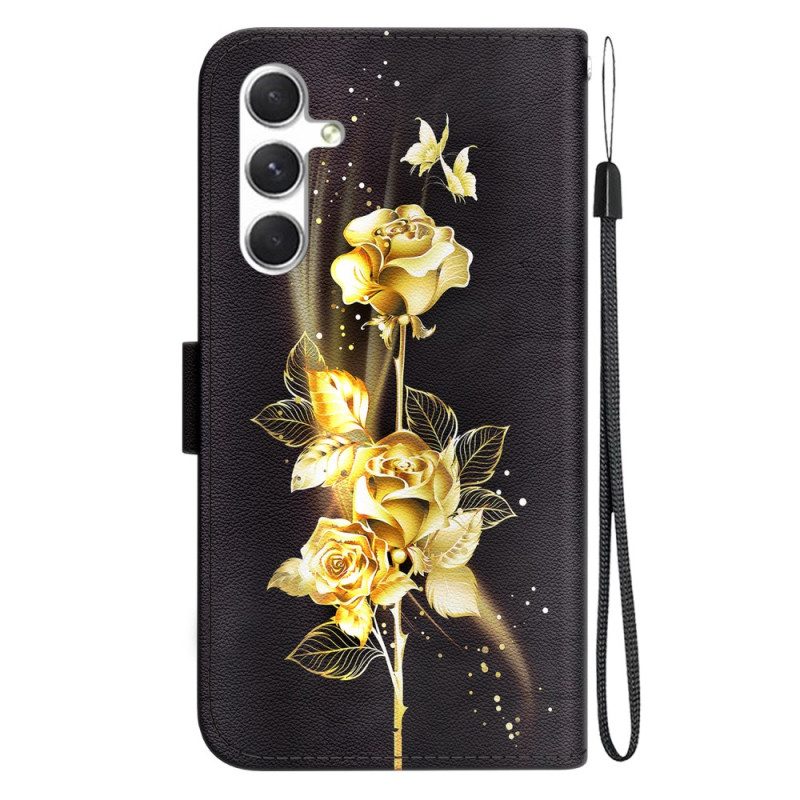 Kuoret Samsung Galaxy S24 5g Kultaiset Ruusut