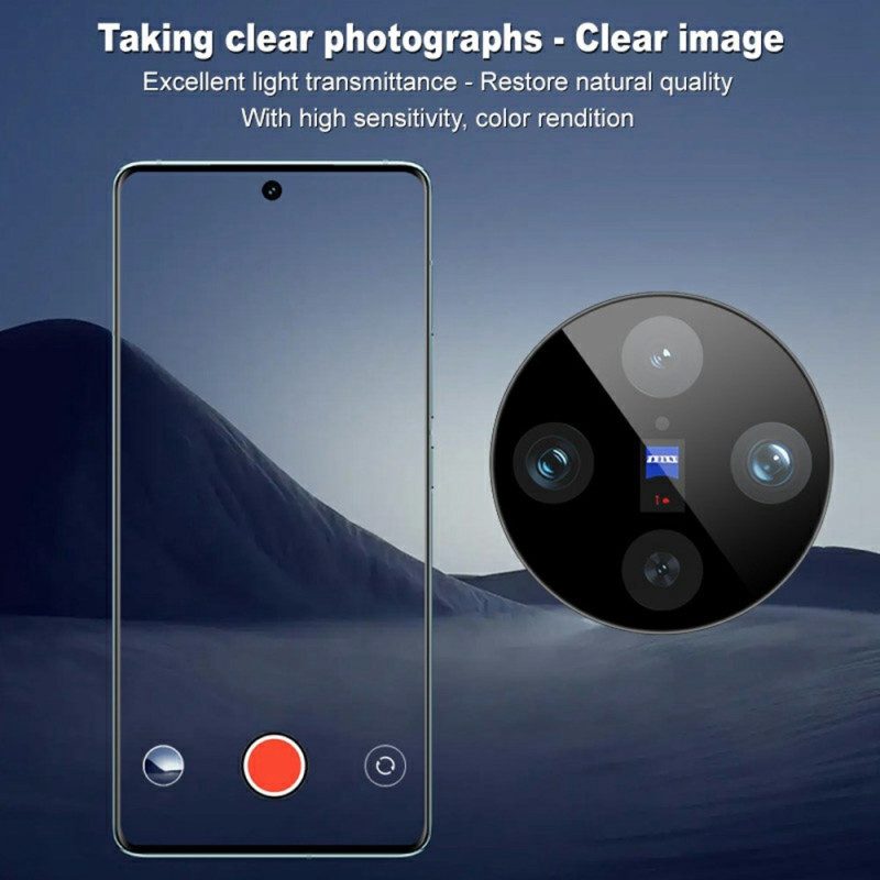 Karkaistusta Lasista Valmistettu Linssinsuoja Vivo X100 Prolle Itseasentuva Runko (musta Versio)