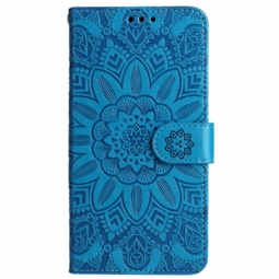 Kotelot Realme C55 Auringonkukkakuvioinen Ranneke