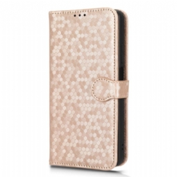 Kotelot Realme C55 Kiiltävät Pisteet Ja Hihna