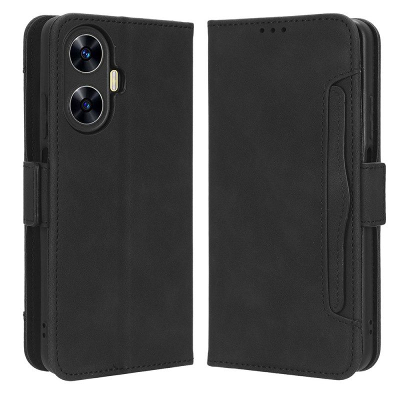 Nahkakotelo Realme C55 Monikorttikotelo