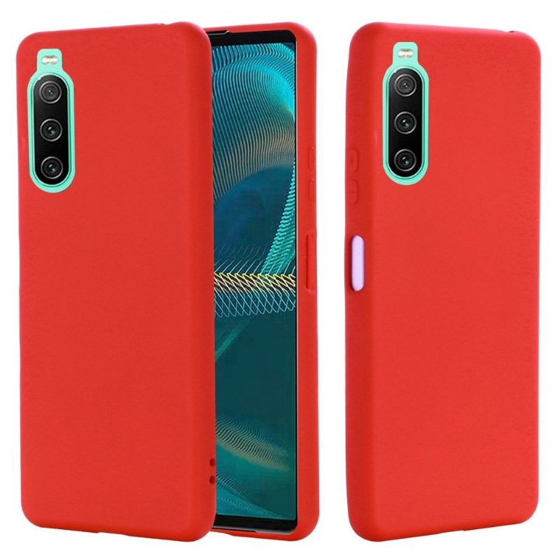 Kuori Sony Xperia 10 IV Alkuperäinen Puro Nestemäinen Silikoni