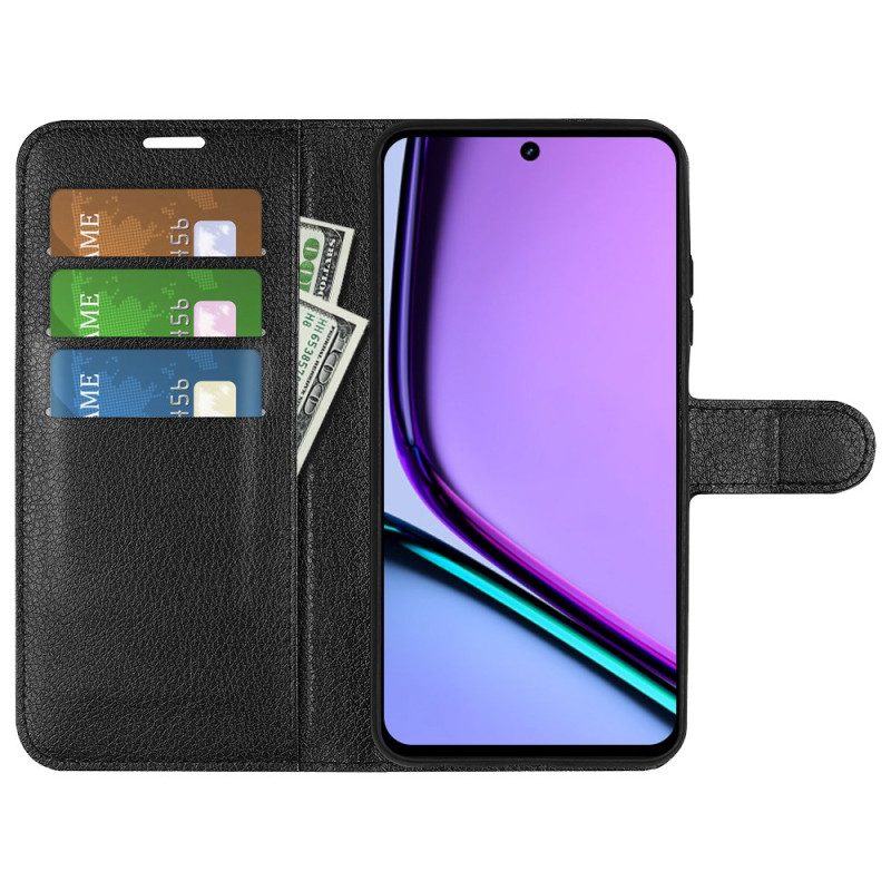 Kotelot Realme C67 Keinonahkainen Litsi Suojakuori