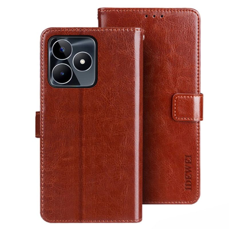 Kotelot Realme C53 Keinonahka Idewei