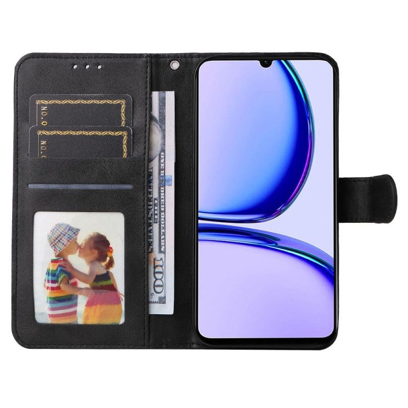 Kotelot Realme C53 Klassinen Kuvio Hihnalla Suojakuori