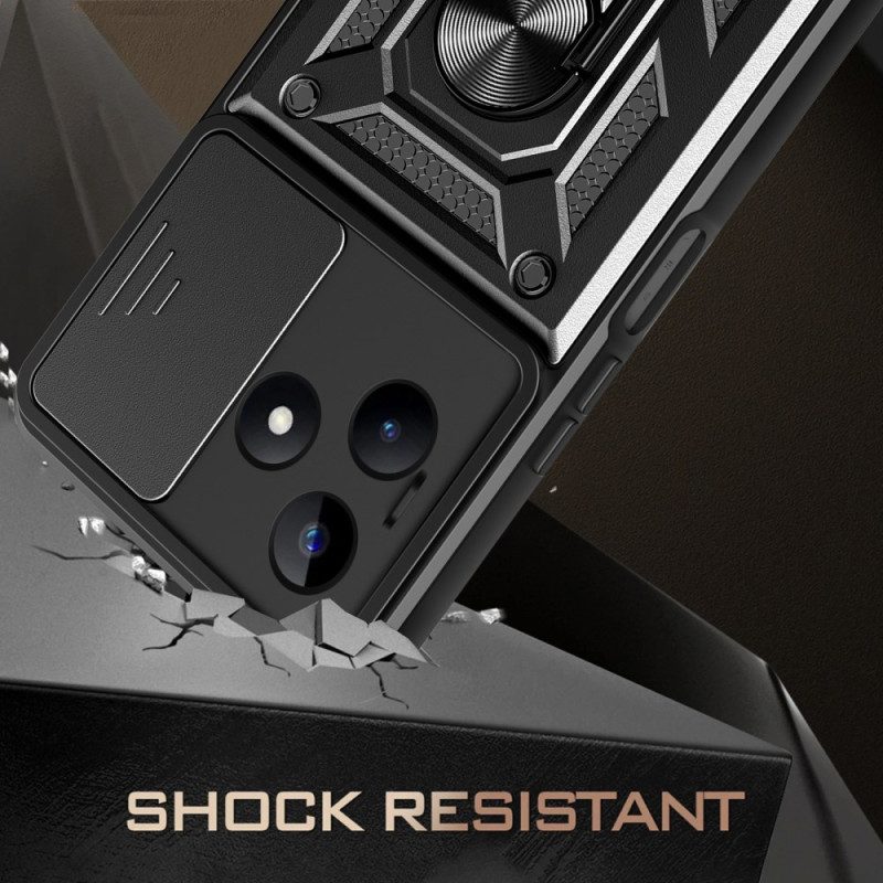 Kuori Realme C53 Sormuksen Pidike Ja Linssinsuoja