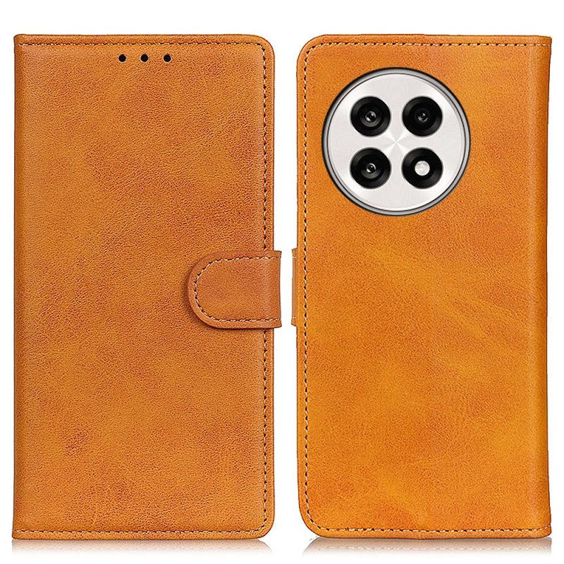 Kotelot Oneplus 13r Keinonahka Mattapintainen Suojakuori