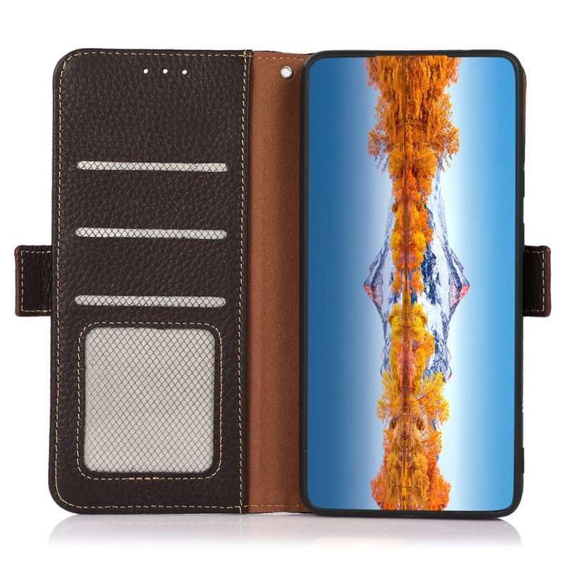 Kotelot Oneplus 13r Khazneh Nahkainen Rfid-suoja