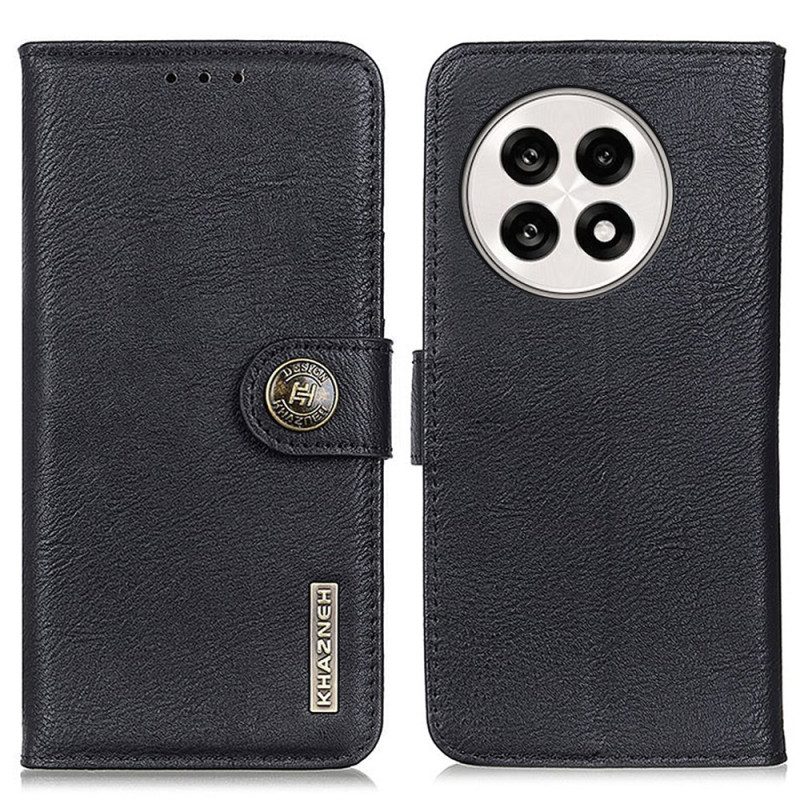 Kotelot Oneplus 13r Puhelinkuoret Khazneh Nahkakuvioinen