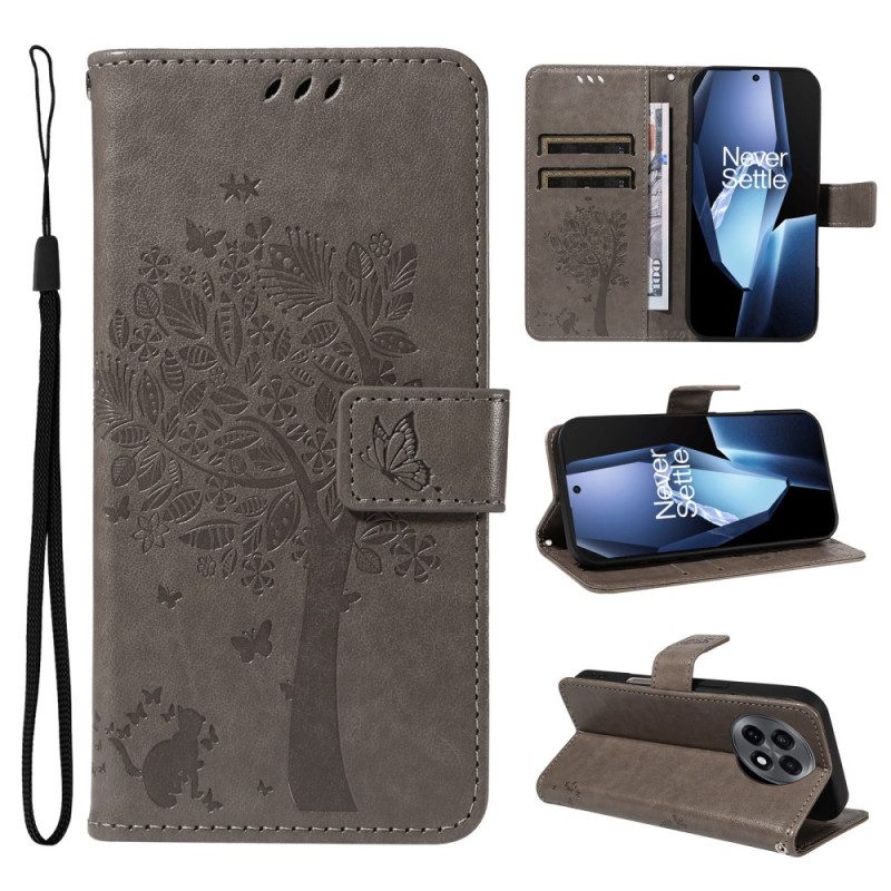 Kotelot Oneplus 13r Puu Ja Kissa Suojakuori