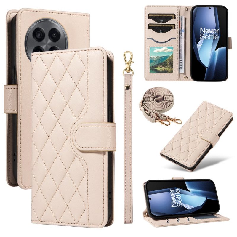 Kotelot Oneplus 13r Tikattu Hihna Ja Olkahihna