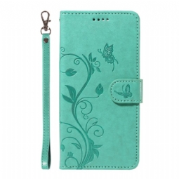 Kuoret Oneplus 13r Kukkakuvioinen Ranneke