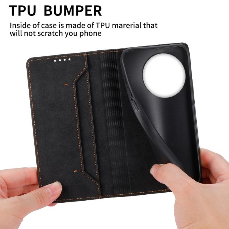 Nahkakotelo Oneplus 13r Rfid-suojattu