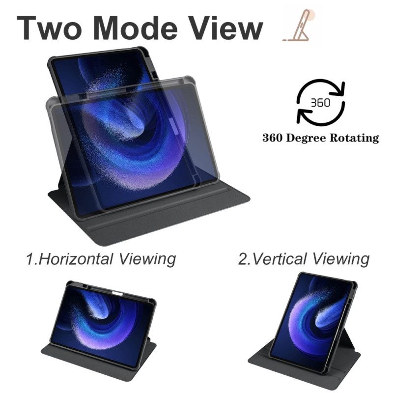 Kotelot Xiaomi Pad 6 Pro Pyörivä Jalusta