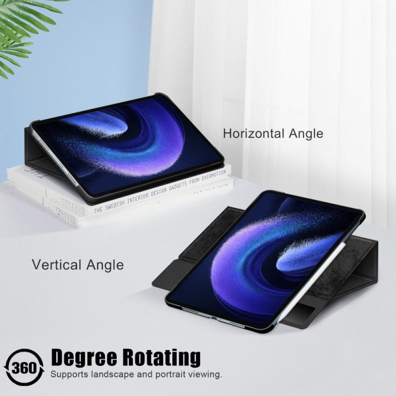 Kotelot Xiaomi Pad 6 Pro Pyörivä Jalusta Ja Kynäteline