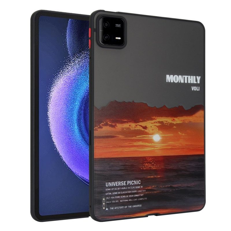 Kuori Xiaomi Pad 6 Pro Auringonlasku Suojakuori