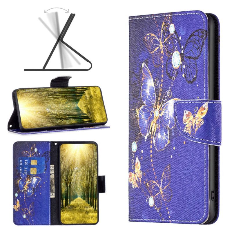 Kotelot Xiaomi Redmi Note 13 Pro Plus 5g Purppuraperhosia Suojakuori