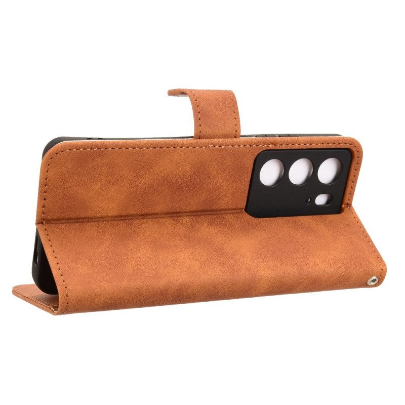 Lederhüllen Für Realme C71 Wildlederoptik