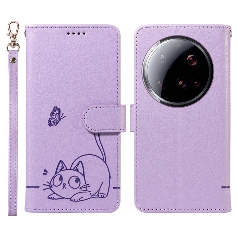 Kotelot Xiaomi 15 Ultra Graafinen Kissanhihna