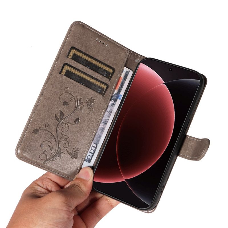 Kotelot Xiaomi 15 Ultra Kukkakuvio