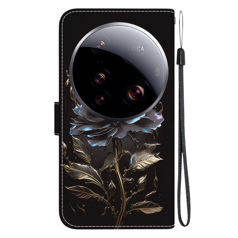 Kotelot Xiaomi 15 Ultra Musta Ruusu Suojakuori