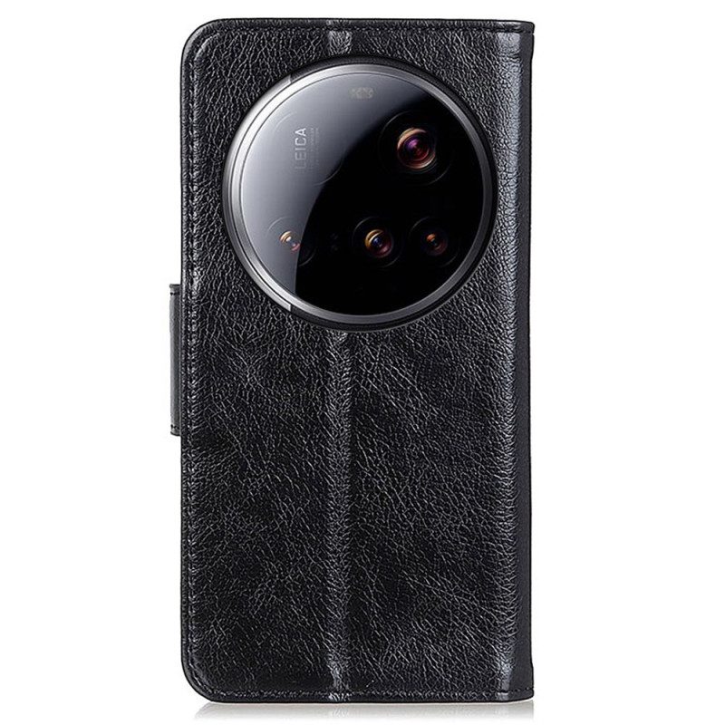 Kotelot Xiaomi 15 Ultra Nappanahkatekstuuri