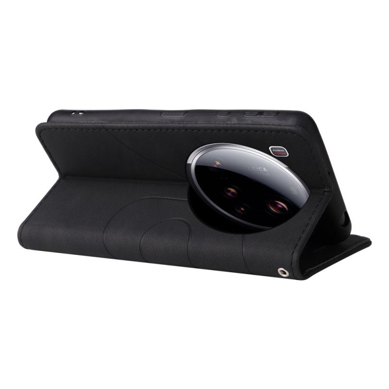 Kotelot Xiaomi 15 Ultra Puhelinkuoret Kaksiväriset Aaltoilevat Viivat