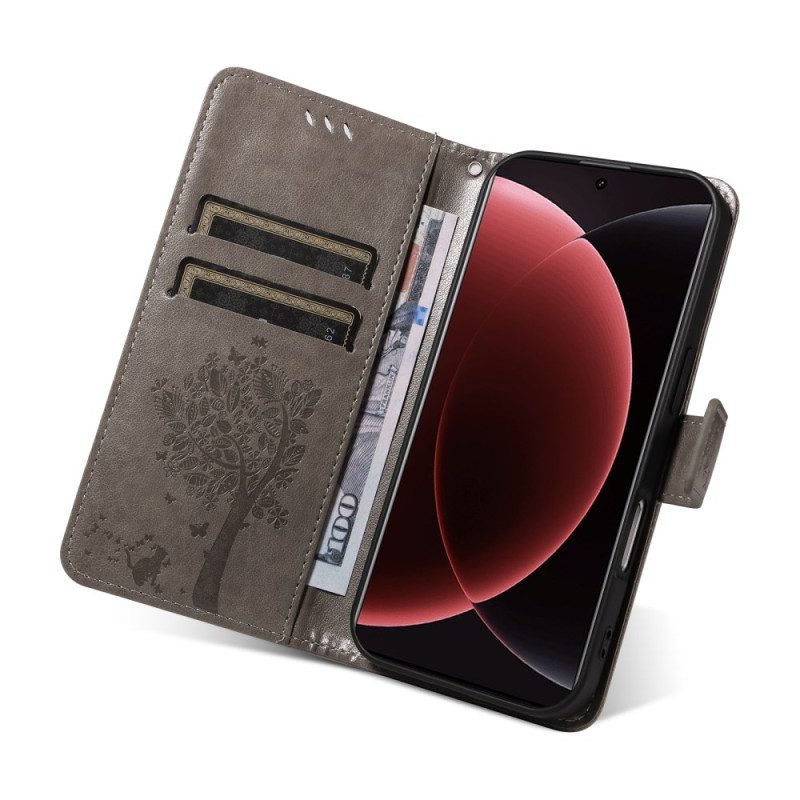 Kotelot Xiaomi 15 Ultra Puhelinkuoret Kissan Kiipeilykiipeilyteline