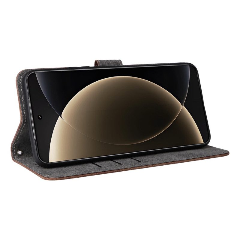 Kotelot Xiaomi 15 Ultra Puhelinkuoret Mokkanahkamainen Rfid-suojattu